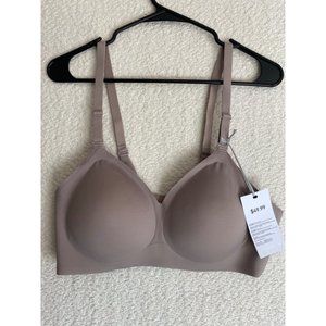 Comfelie Seamless Wireless Bra Brown Size 2XL New with Tags